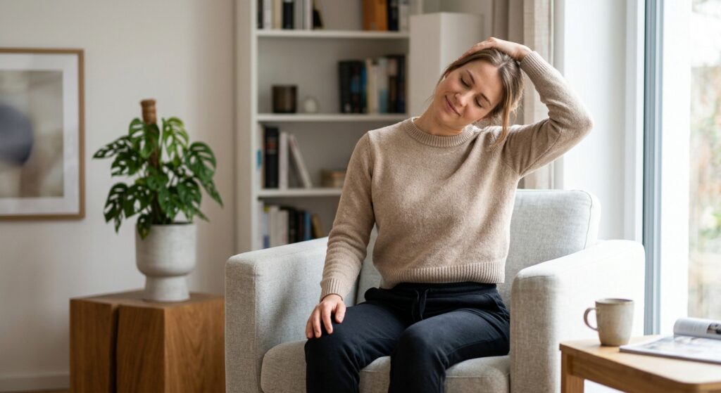 Nacken entspannen: Übungen gegen Verspannungen