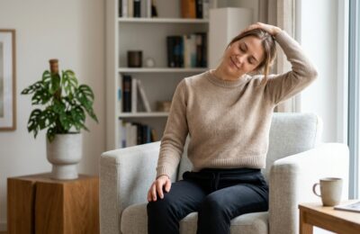 Nacken entspannen: Übungen gegen Verspannungen