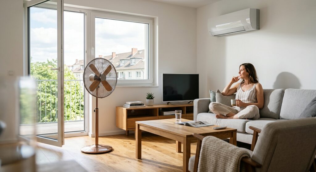 Ventilator oder Klimaanlage: Was kühlt besser?