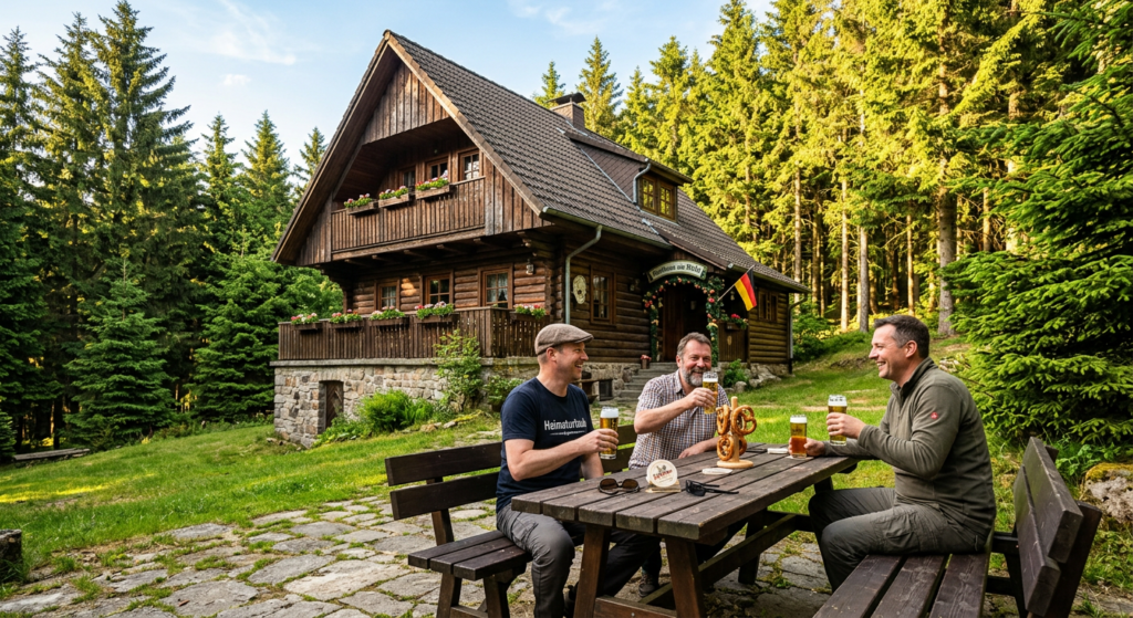 Vatertag im Harz: Holzhaus in Bad Grund für Gruppen bis 12 Personen