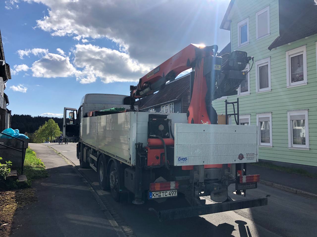 Renovierungsarbeiten an einer Immobilie im Harz