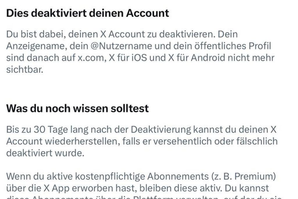 X (Twitter) Konto löschen 2026: Schritt-für-Schritt-Anleitung